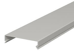 Купить OBO Bettermann Крышка кабель-канала LK4 60 мм, ПВХ, серый 6178486