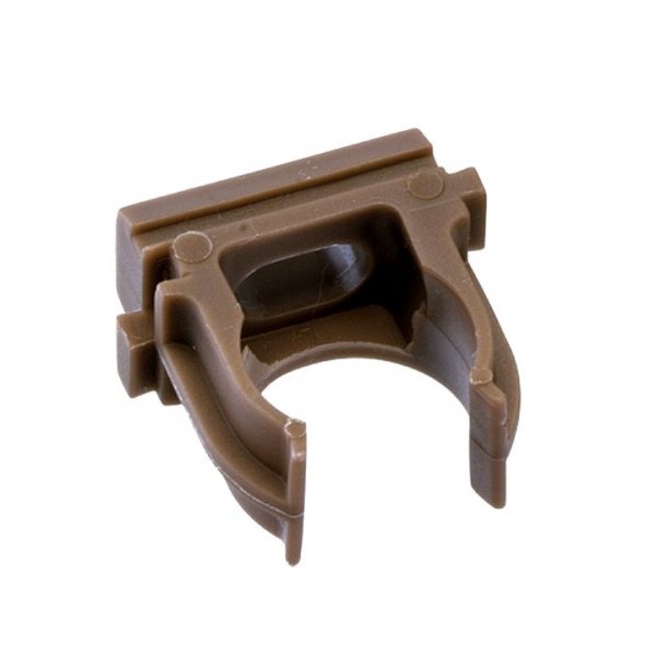 EKF PROxima Крепеж-клипса под темное дерево d25мм (10шт.) Plast