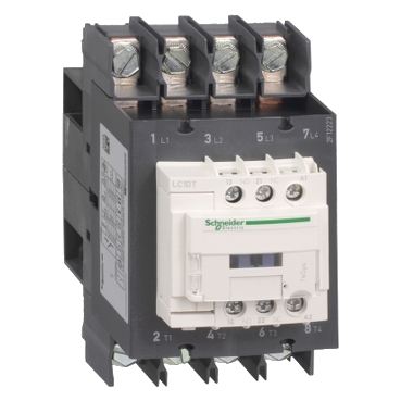 Купить SE Contactors D Контактор 4Р Everlink AC1 415В 80A катушка управления 415В AC 50/60Гц LC1DT80AN7