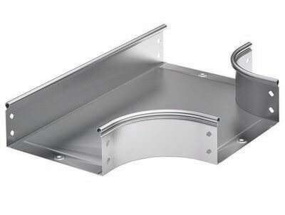 DKC Ответвитель DPT Т-образный горизонтальный 150х50, RAL9010