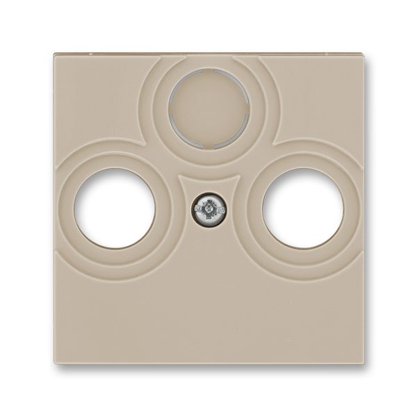 ABB EPJ Levit кофе макиато / белый Накладка для розеток TV-R / TV-R-SAT, кофе макиато 2CHH080300A4018