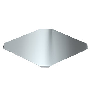 OBO Bettermann Крышка X-образной секции для лотка LKS 400 мм 7128758