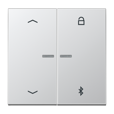 JUNG Таймер универсальный Bluetooth «стрелки», алюминий AL1751PBT