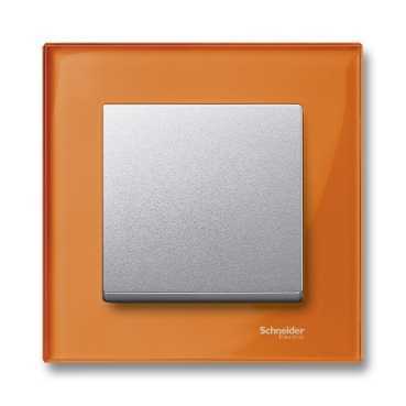 Купить SE Merten SM M-Elegance Стекло Оранжевый кальцит Рамка 1-ая MTN404102