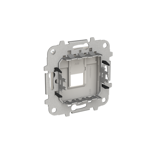 Купить ABB SKY Дюна Накладка для 1-го суппорта/разъёма типа 2017... или 2018..., со шторками и полем для надписи 2CLA851810A6201