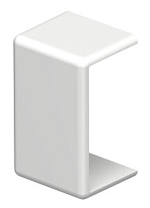 Купить OBO Bettermann Накладка на стык кабель-каналов WDK 10x20 мм, ПВХ, белый 6154026
