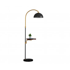 Kink Light 07047,19 Торшер Памир черный L60 h145-170 E27 1*40W