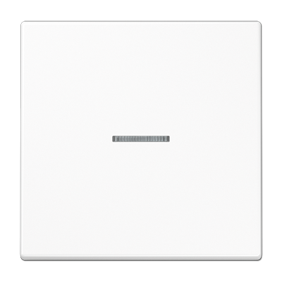 JUNG Клавиша для KNX кнопки, 1 группа, с окошком и символами"стрелки" дюропласт белый LS101KO5WW