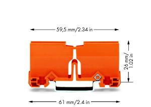Купить WAGO Фиксирующий держатель для вертикальной установки клемм серии 773 на DIN-рейку 773-332