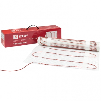 EKF PROxima Теплый пол (мат нагревательный) "Уют" 8 кв.м. 1200 Вт PROxima