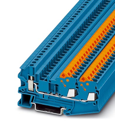 Phoenix Contact QTCU 2,5-TWIN BU Проходные клеммы 3050316