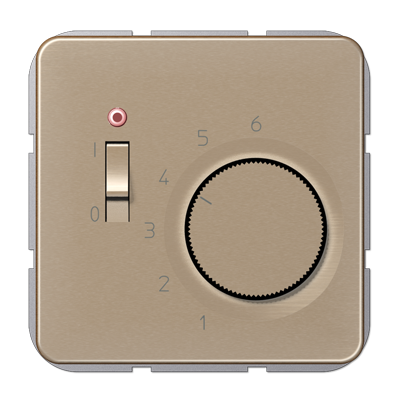 JUNG комнатный термостат, золотая бронза TRCD241GB