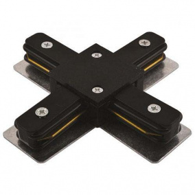 Horoz Electric 096-001-0003 Чёрный Соединитель шинопровода Х-образный X Connector HRZ00000912
