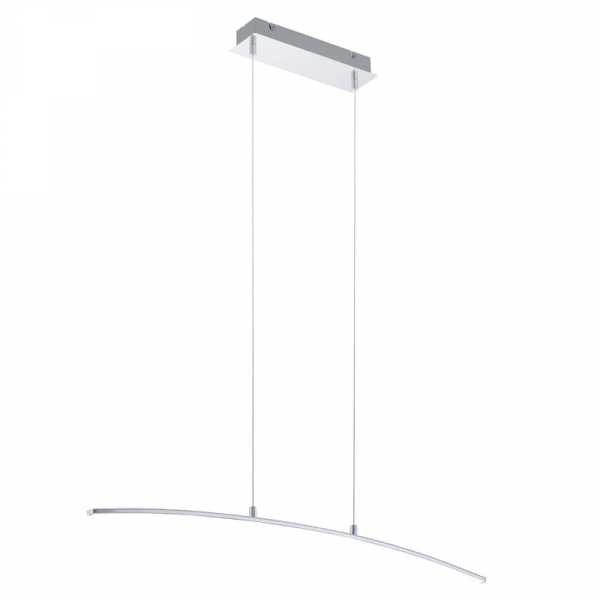 Eglo Cветодиодный подвес LASANA, 14W (LED), L900, H1000, сталь, алюминий, хром/пластик, белый 32048