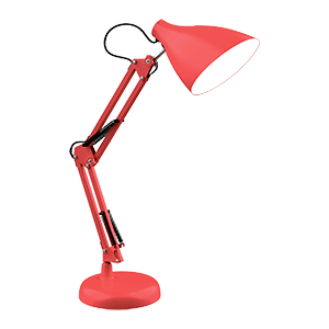 Gauss Светильник настольный модель GTL003 60W 220-240V E27 красный струбцина и основание 1/12 GT0034