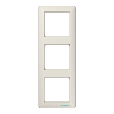 JUNG AS 500 Бежевая Рамка 3-ая антибактериальная ABAS583