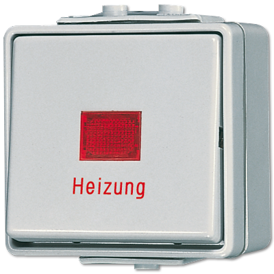 JUNG Аварийный выключатель для накладного монтажа, универсальный IP44 606HW