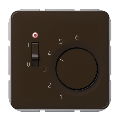 JUNG комнатный термостат, коричневый TRCD241BR