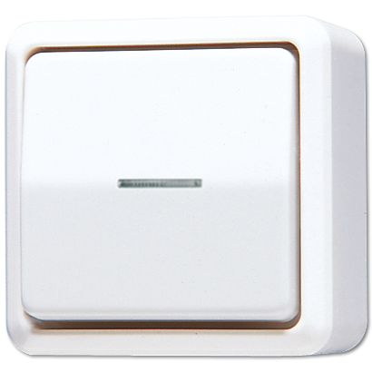 JUNG Выключатель контрольный для накладного монтажа, белый 606KO5AWW