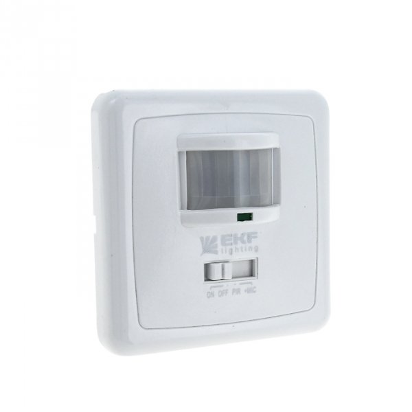 EKF PROxima ИК датчик движения встраив. 500Вт 160гр. до 9м IP20 MS-2000
