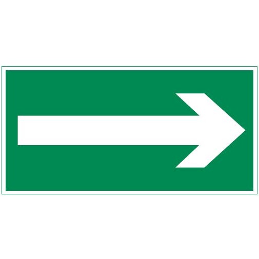 Varton пиктограмма "СТРЕЛКА" 300х150мм для аварийно-эвакуационного светильника Giant/Vision/Twofold/Evade V5-EM03-60.003.013