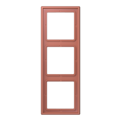 JUNG LS 990 Terre sienne brique(32121) Рамка 3-ая LC98332121