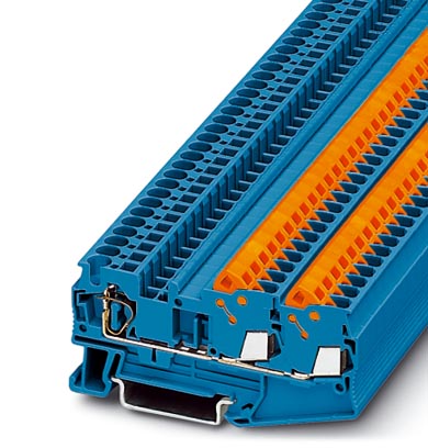 Phoenix Contact QTCS 2,5-TWIN BU Проходные клеммы 3050345