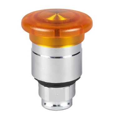 Купить SE Головка грибовидной кнопки, с подсветкой, с возвратом, оранжевая ZB4BW453