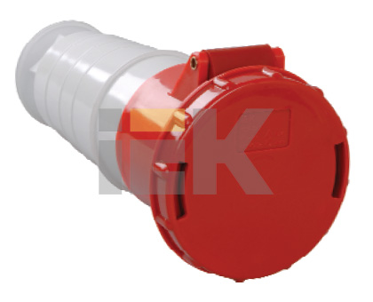 Купить IEK Розетка 235 переносная 3Р+РЕ+N 63А 380В IP54