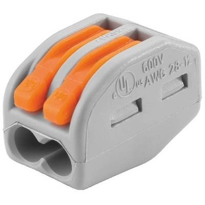 Купить Клемма 2x0.08-2.5мм 222-412 WAGO