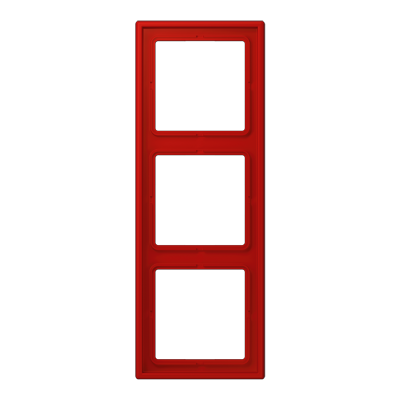 JUNG LS 990 Рамка 3-ая Rouge vermillon 31(32090) LC98332090