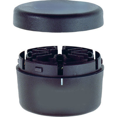 ABB КТ70-1001 Основание клеммной колодкой для крепления на трубке (крышка включена) 1SFA616075R1001