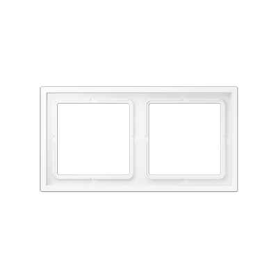 JUNG LS Zero Белый матовый Рамка 2-ая LSZ982BFWWM