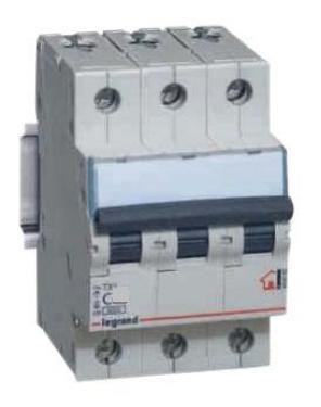 Купить Legrand TX3 Автоматический выключатель 3P 25A (С) 6000/10kA 403946