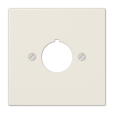 JUNG Крышка для установки специальных изделий Ø22,5 мм с несущим каркасом слоновая кость LS964