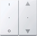 Купить SE Merten KNX\EIB SM Актив Бел Клавиша для модуля 2-кнопочного выключателя, с символами ВВ/ВН,1/0 MTN619525