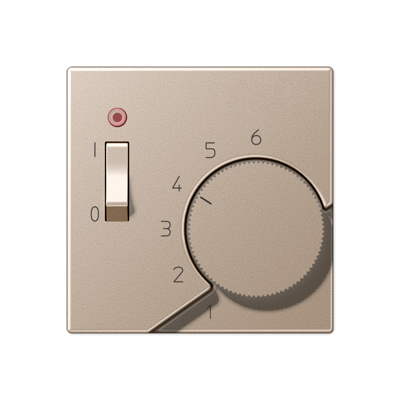 JUNG A500 Шампань Накладка регулятора температуры воздуха ATR231PLCH