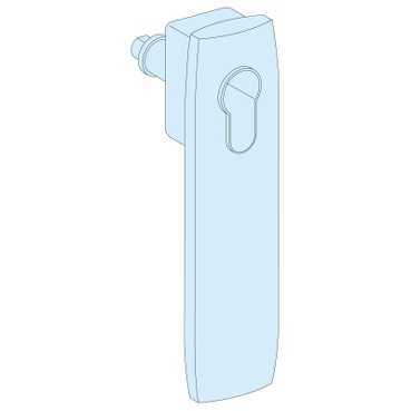 Купить SE Prisma G Ручка EURO под цилиндрический замок, IP55 08934