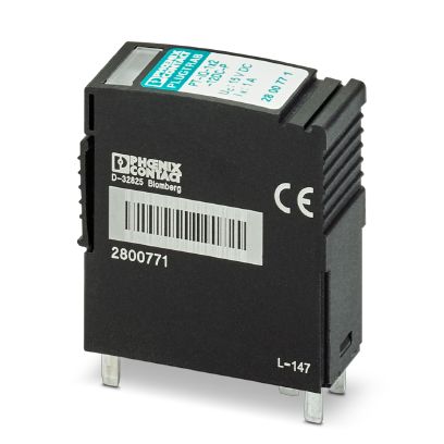 Phoenix Contact PT-IQ-1X2-12DC-P Штекерный модуль для защиты от перенапр-й 2800771
