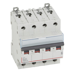 Купить Legrand DX3 6000 Дифференциальный автоматический выключатель 4P 40А (B) 10кА 400В 407628