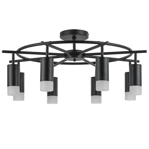 Lightstar LR7183781 Люстра RULLO 8х50W GU10 ЧЕРНЫЙ (571718+214437-8+202431-8), шт
