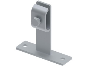 OSTEC Держатель для круглых проводников 8 мм L-100, гор. цинк