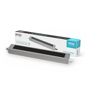 Gauss Блок питания Basic 12V 40W IP67 1/50 BT522