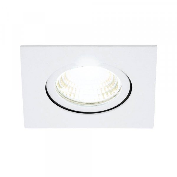 Eglo 98306 Cветодиодный встраиваемый светильник SALICETO диммир c регулировкой, 6W(LED), 88х88, 450lm, 4000K, алюминий