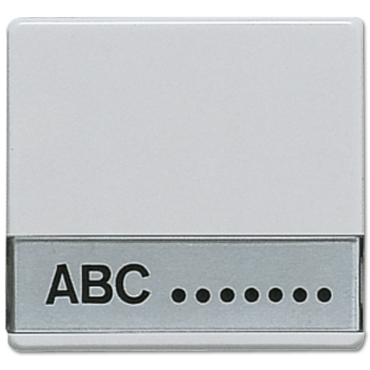 JUNG Клавиша с полем для надписи для выключателей 600NA