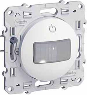 Купить SE Odace Бел Датчик движения 10А 3-проводной S52R525