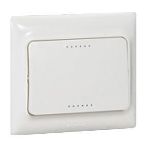 Купить Legrand Kaptika Белый Выключатель 1-клавишный 782100
