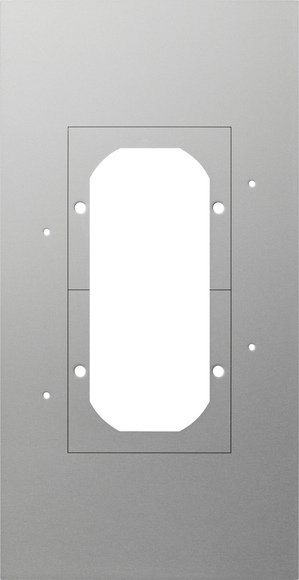 Купить Gira Монтажная плата для плоских домофонов двойная 129700