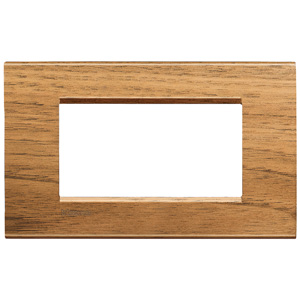BT LL Европейский орех Рамка прямоугольная, 4 мод LNA4804LNC