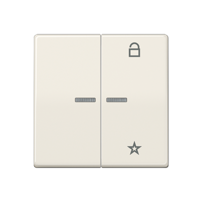 JUNG Центральная плата универсальная, слоновая кость AS1701